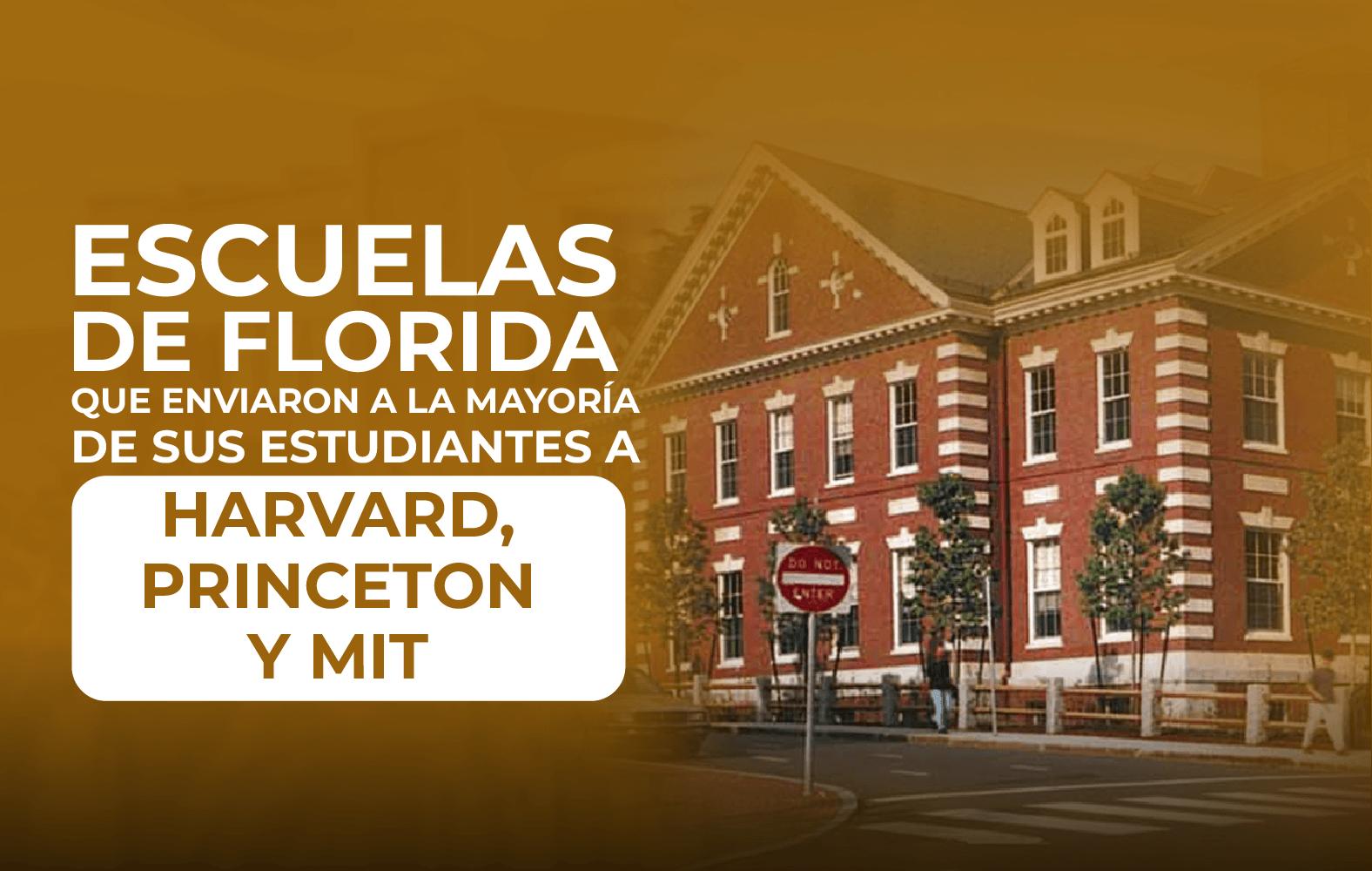 Escuelas de Florida con la mayor cantidad de estudiantes en universidades importantes